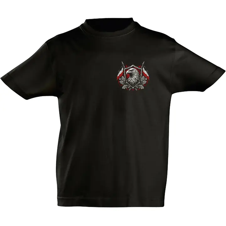 Kinder T-Shirt - Für Familie Volk und Vaterland, Fahne