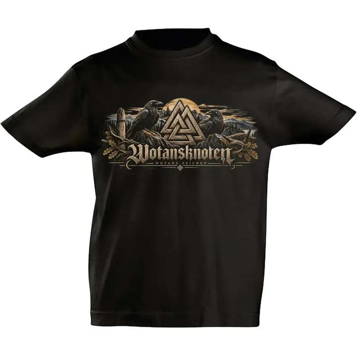 Kinder T-Shirt - Wotansknoten, Wotans Zeichen