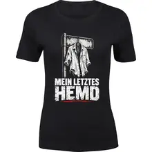 Damen Premium T-Shirt - Mein letztes Hemd Vorderseite