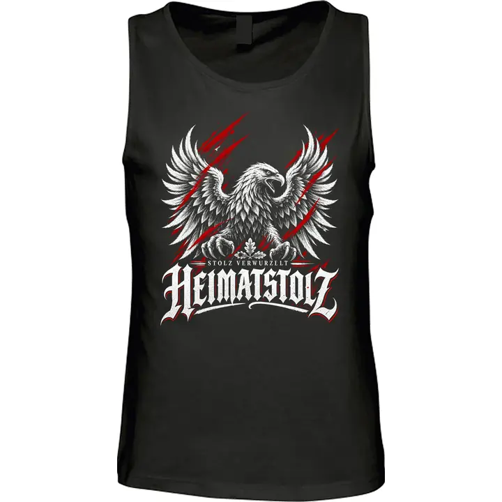 Herren Standard Tanktop - Heimatstolz, Stolz verwurzelt