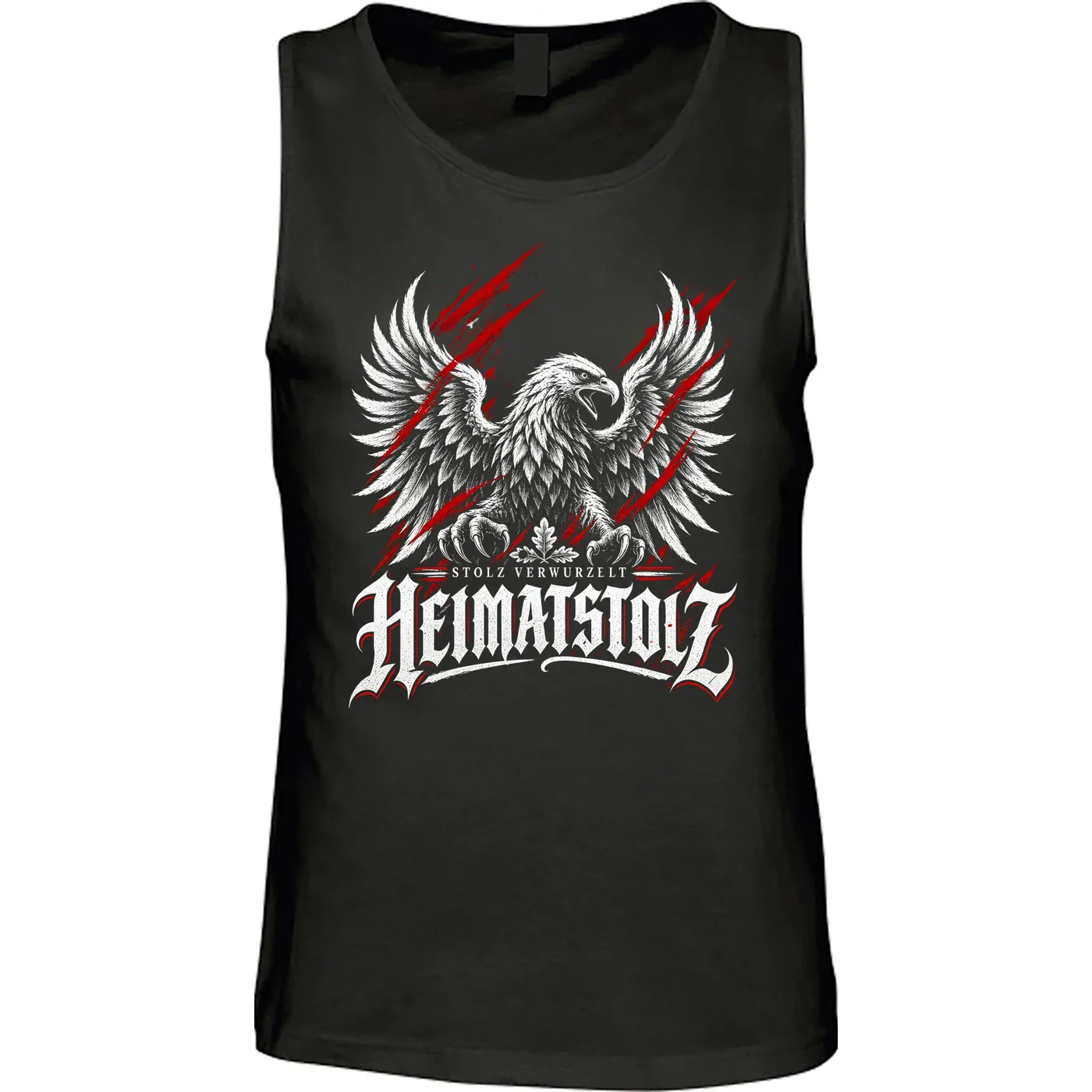 Herren Standard Tanktop - Heimatstolz, Stolz verwurzelt