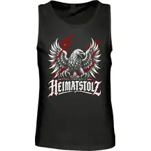 Herren Standard Tanktop - Heimatstolz, Stolz verwurzelt - gewählte Variante