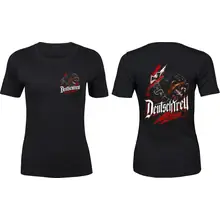 Damen Premium T-Shirt - Deutschtreu, Wachsam - gewählte Variante
