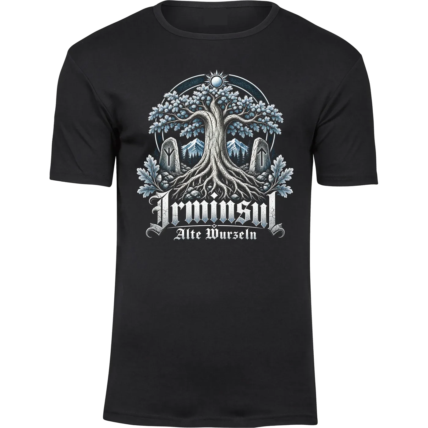 Herren Premium T-Shirt - Irminsul, Alte Wurzeln