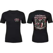 Damen Premium T-Shirt - Für Familie Volk und Vaterland, Fahne - gewählte Variante