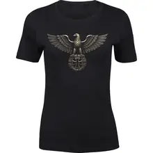 Damen Premium T-Shirt - Adler, Eisernes Kreuz Vorderseite