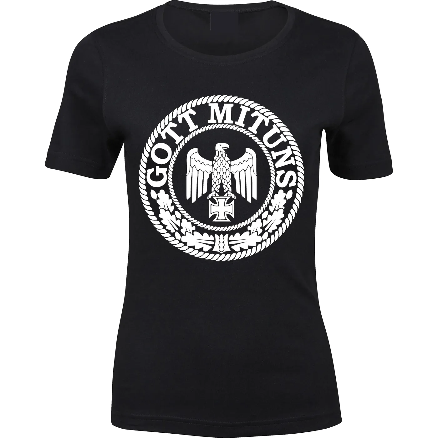 Damen Premium T-Shirt - Gott mit uns, Adler