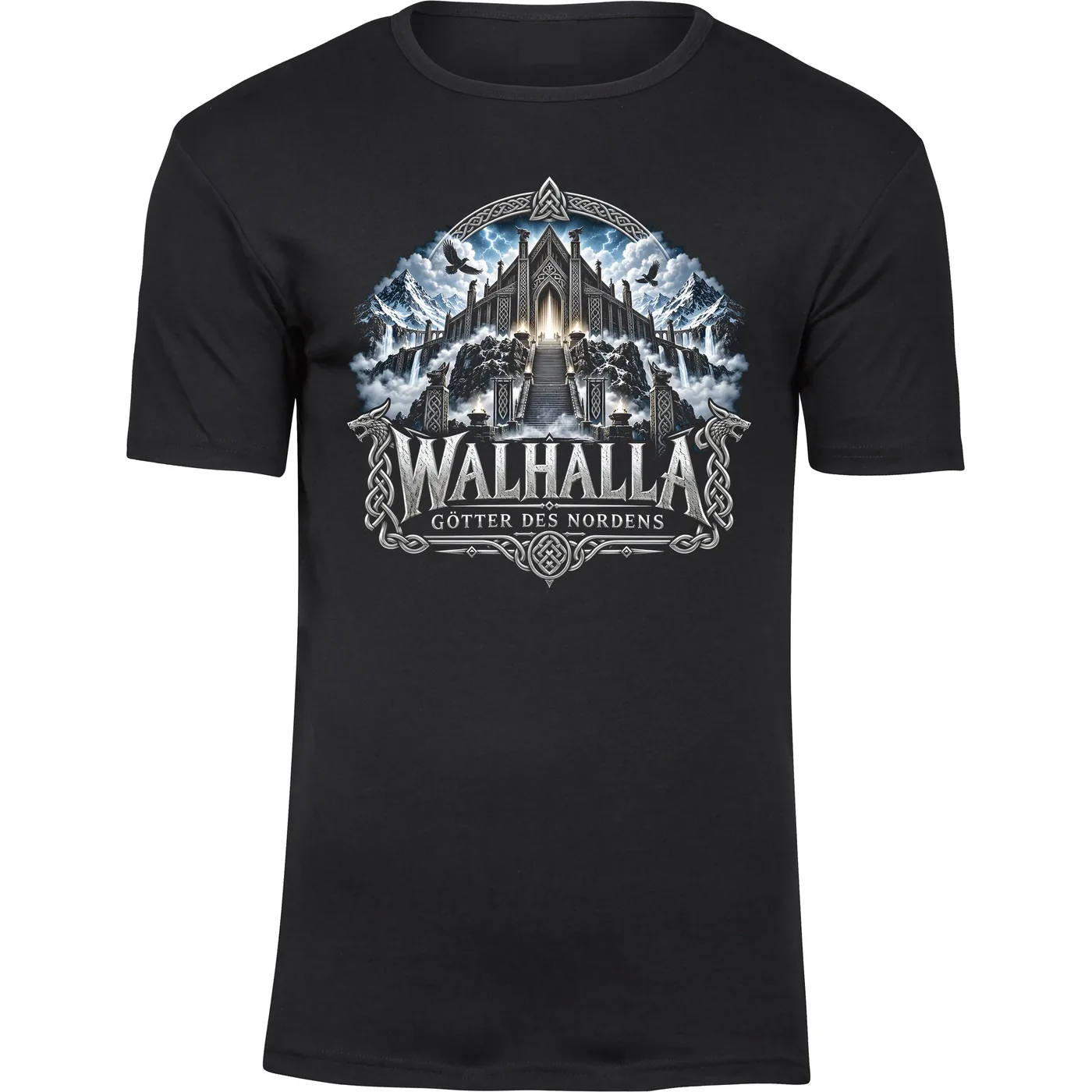 Herren Premium T-Shirt - Walhalla, Götter des Nordens