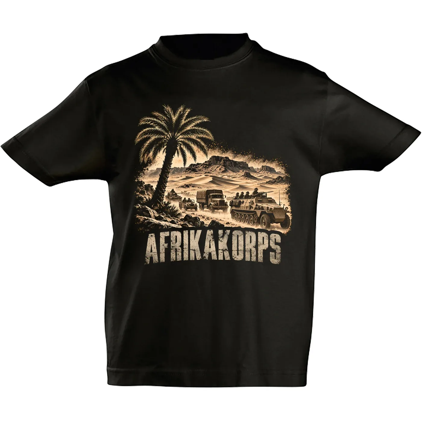 Kinder T-Shirt - Afrikakorps, Wüste