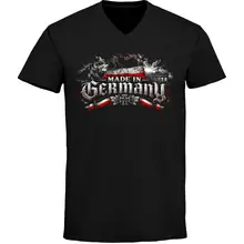 Herren V-Ausschnitt T-Shirt - Made in Germany – Heimat & Stolz - gewählte Variante