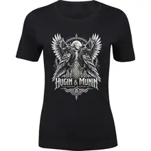 Damen Premium T-Shirt - Odins Raben, Hugin & Munin - gewählte Variante