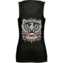 Damen Standard Top - Deutschland Adler, Heimat & Stolz Vorderseite