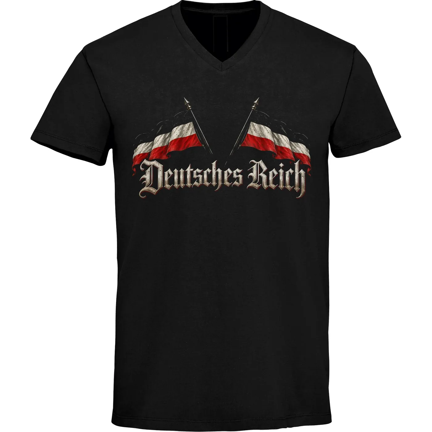 Herren V-Ausschnitt T-Shirt - Deutsches Reich