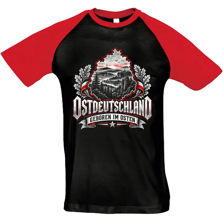 Herren T-Shirt "Bragi" - Ostdeutschland, Geboren im Osten