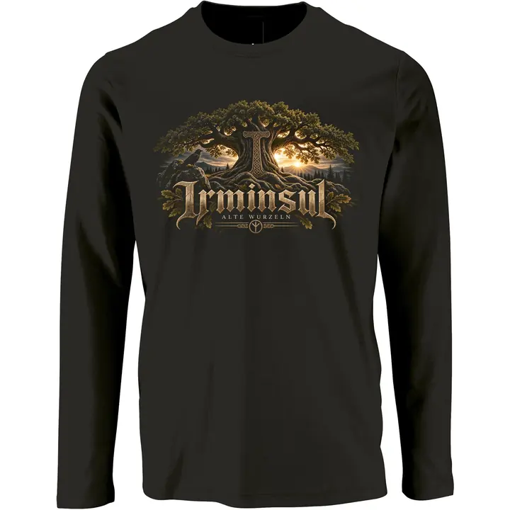 Herren Langarm Shirt - Irminsul