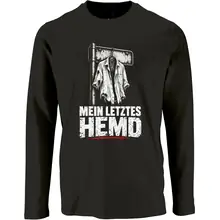 Herren Langarm Shirt - Mein letztes Hemd - gewählte Variante