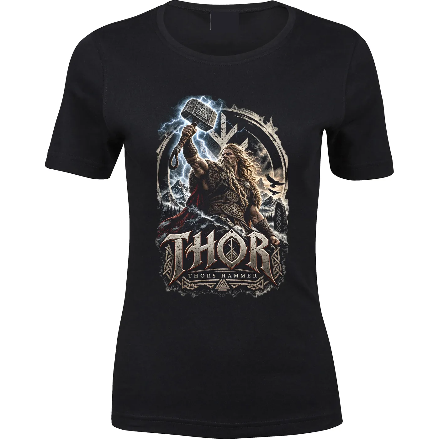 Damen Premium T-Shirt - Thor, Thors Hammer