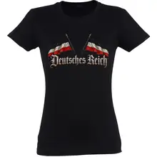 Damen T-Shirt - Deutsches Reich Vorderseite