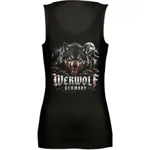 Damen Standard Top - Werwolf Germany, Die Lange Nacht Vorderseite