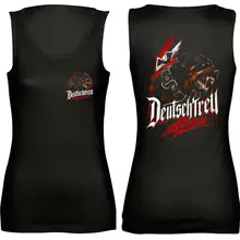 Damen Standard Top - Deutschtreu, Wachsam - gewählte Variante