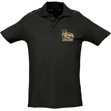 Herren Standard Poloshirt - Afrikakorps, Wüste - gewählte Variante
