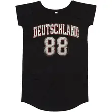Damen T-Shirt Kleid - Deutschland 88 - gewählte Variante