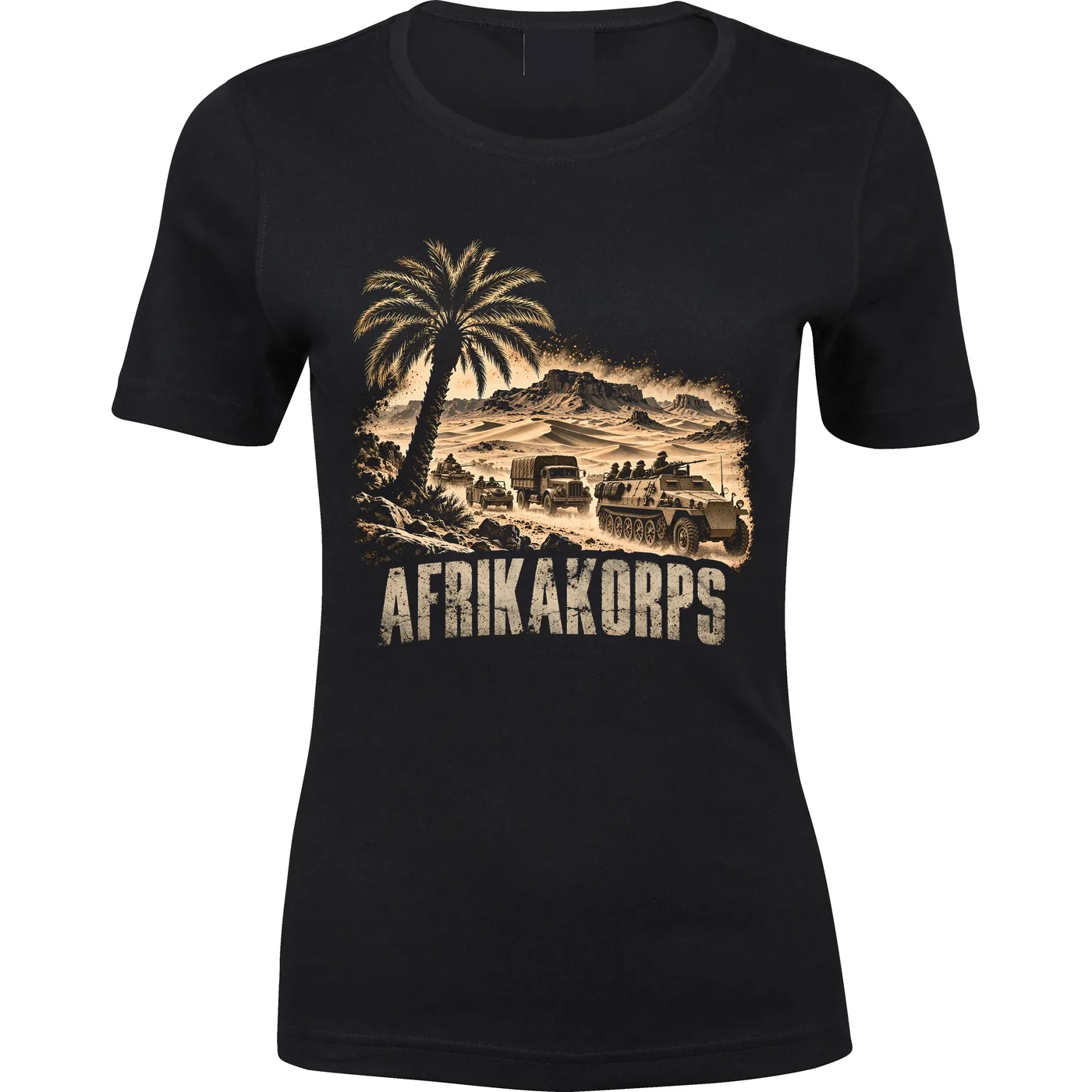 Damen Premium T-Shirt - Afrikakorps, Wüste