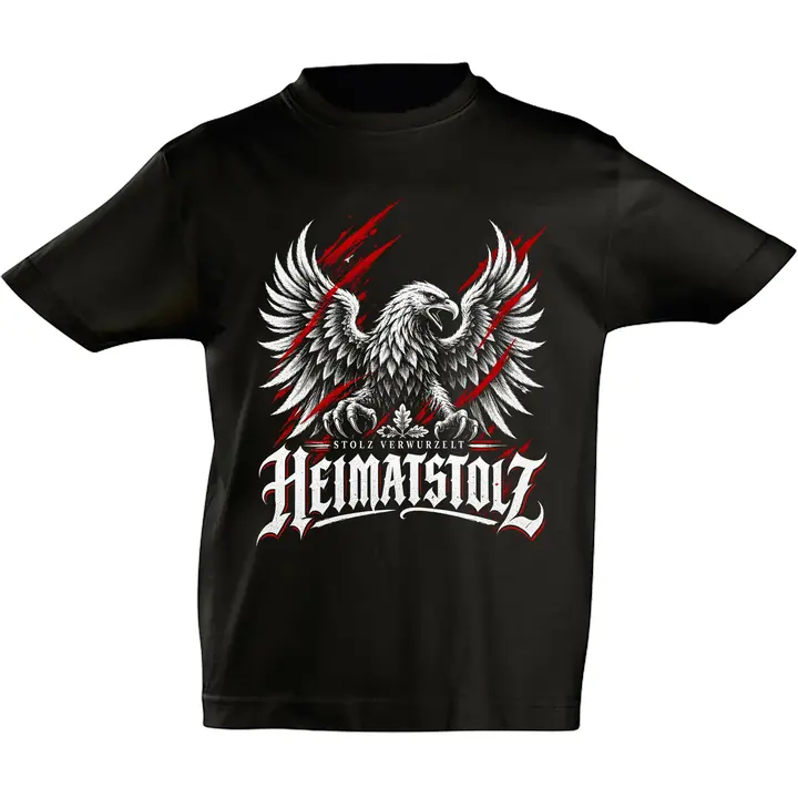 Kinder T-Shirt - Heimatstolz, Stolz verwurzelt