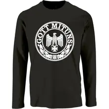Herren Langarm Shirt - Gott mit uns, Adler - gewählte Variante