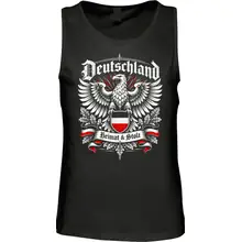 Herren Standard Tanktop - Deutschland Adler, Heimat & Stolz Vorderseite