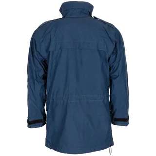 Brit. Nässeschutzjacke, RAF, blau, gefüttert, gebr.
