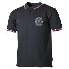 Herren Poloshirt "Schwarz Weiß Rot" - Irminsul, Alte Wurzeln - gewählte Variante