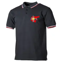 Herren Poloshirt "Schwarz Weiß Rot" - Deutschland, Fahne - gewählte Variante