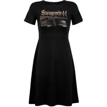 Damen kurzarm Kleid - Sturmgewehr 44, Stahlhelm - gewählte Variante