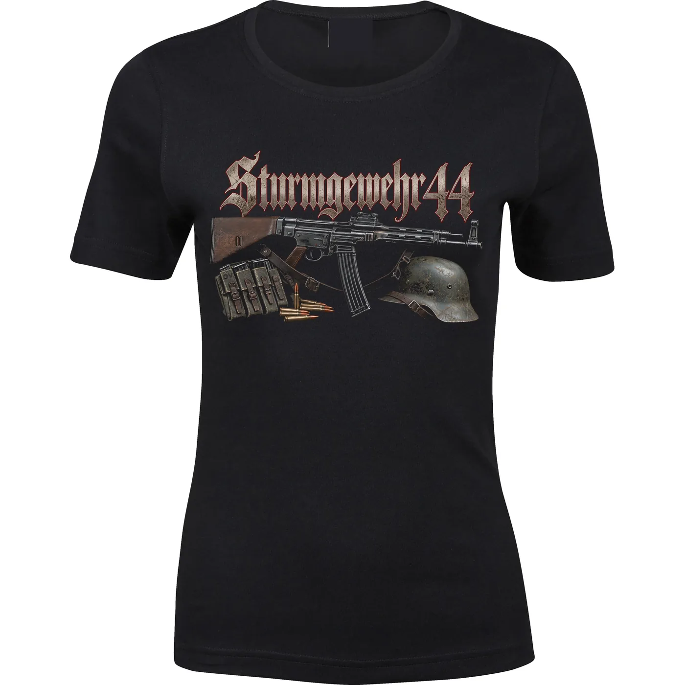 Damen Premium T-Shirt - Sturmgewehr 44, Stahlhelm