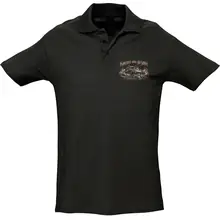 Herren Standard Poloshirt - Koloss aus Stahl, Landkreuzer P1000 - gewählte Variante