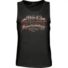 Herren Standard Tanktop - Mg 42, Knochensäge Vorderseite