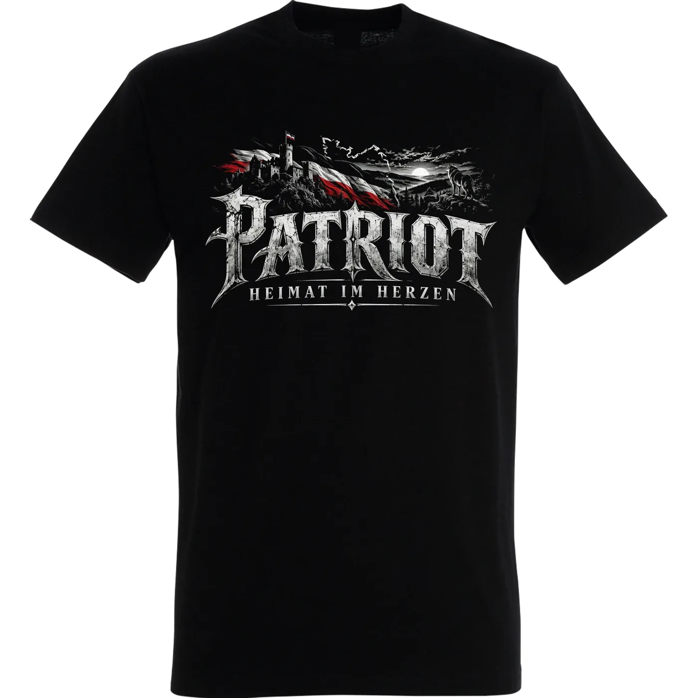 Herren T-Shirt - Patriot, Heimat im Herzen