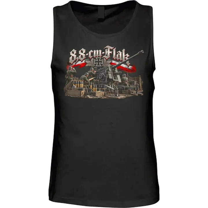 Herren Standard Tanktop - 8,8cm Flak