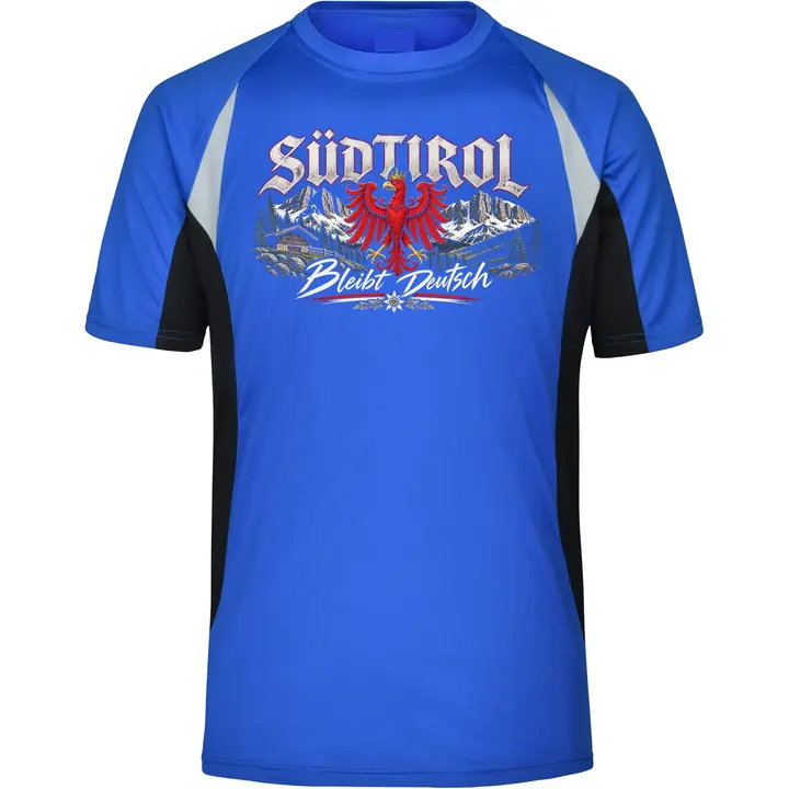 Herren Sportshirt - Südtirol bleibt deutsch, Heimat