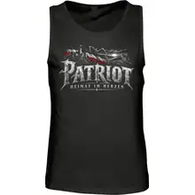 Herren Standard Tanktop - Patriot, Heimat im Herzen - gewählte Variante
