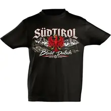 Kinder T-Shirt - Südtirol bleibt deutsch, Heimat - gewählte Variante