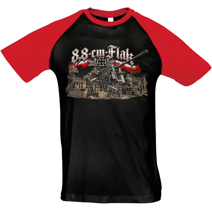 Herren T-Shirt "Bragi" - 8,8cm Flak