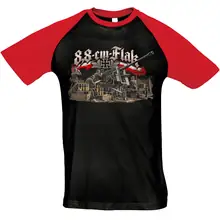 Herren T-Shirt "Bragi" - 8,8cm Flak Vorderseite