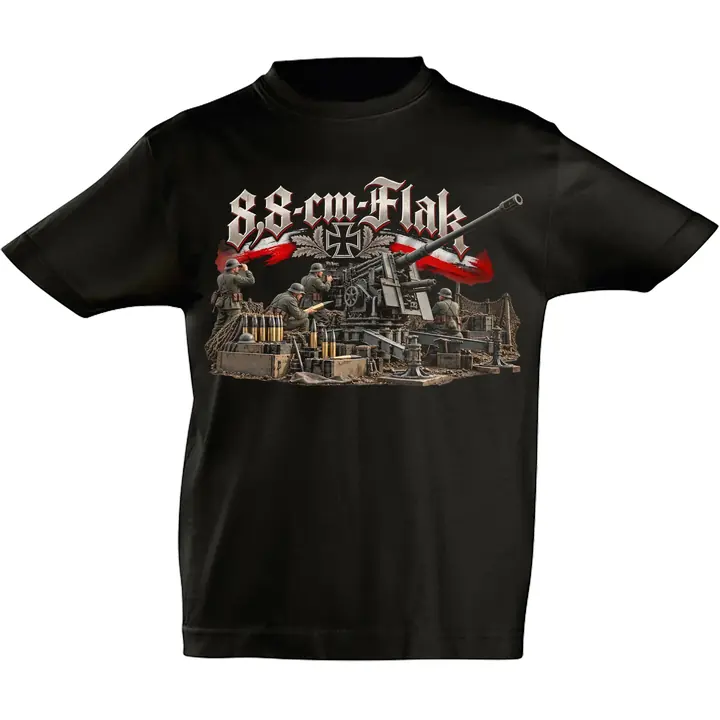 Kinder T-Shirt - 8,8cm Flak