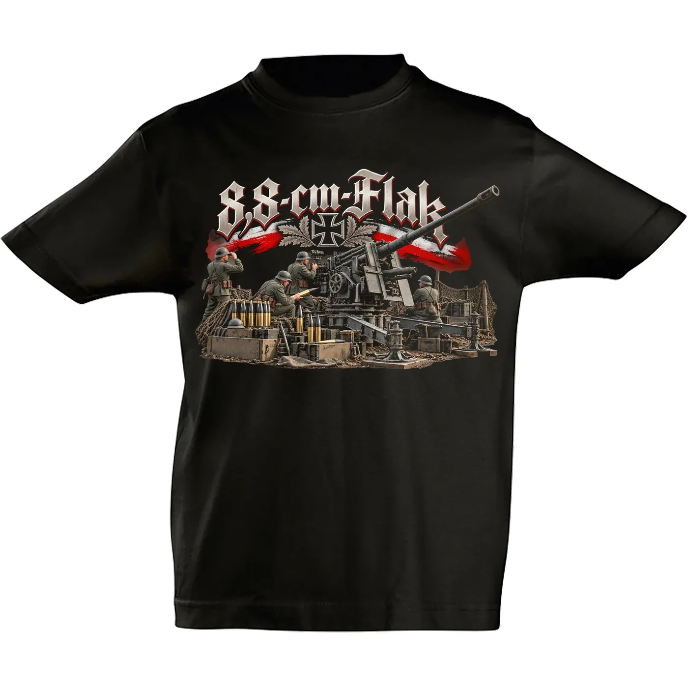 Kinder T-Shirt - 8,8cm Flak