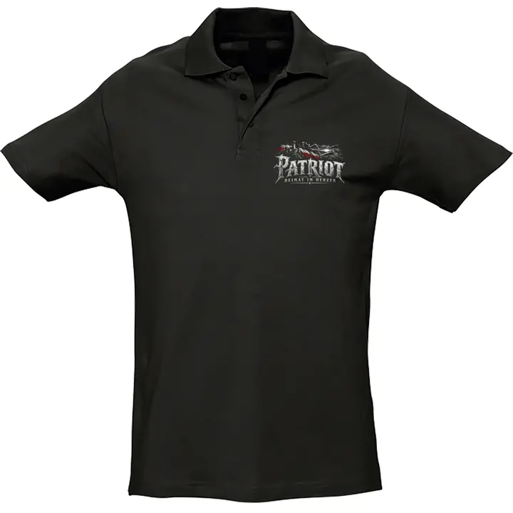Herren Standard Poloshirt - Patriot, Heimat im Herzen