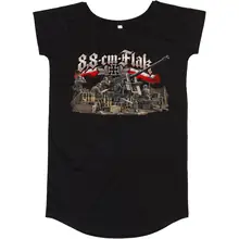 Damen T-Shirt Kleid - 8,8cm Flak - gewählte Variante