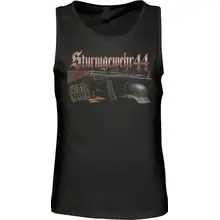 Herren Standard Tanktop - Sturmgewehr 44, Stahlhelm - gewählte Variante