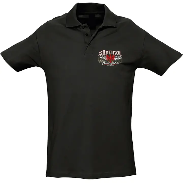 Herren Standard Poloshirt - Südtirol bleibt deutsch, Heimat